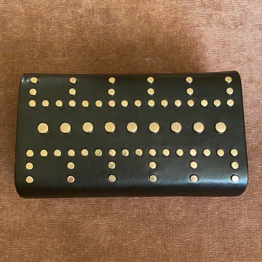 NWT Isti Shoulder/Clutch Studded Bag